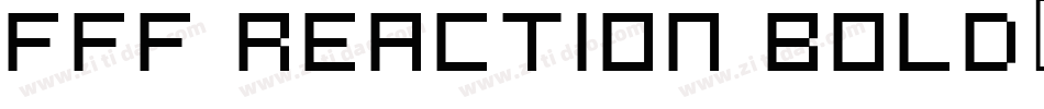 FFF Reaction Bold字体转换